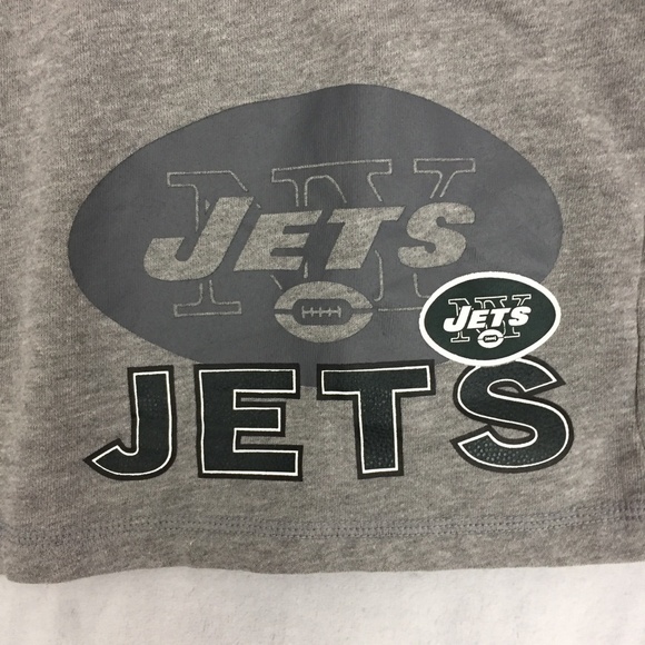 NFL NY Jets Shorts Mens XL Grey Gray Sleepwear - Picture 7 of 9